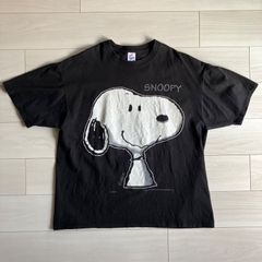 guernika ゲルニカ スヌーピー ブラック Tシャツ 2XL - メルカリ