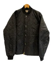ア ベイシング エイプ A BATHING APE FACE QUILTED JACKET キルティングジャケット 黒 ジャケット ブラック Lサイズ 101MT-6336のサムネイル