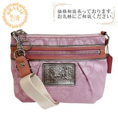 COACH コーチ ポピー スパンコール ワンショルバッグ ピンク Y2K レア