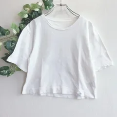 美品✨ ビーミング ライフストア バイ ビームス B:MING by BEAMS Tシャツ 白T ショート丈  無地 小さめ ピッタリ シンプル カジュアル ナチュラル ベーシック ラフ カジュアル クルーネック デイリーのサムネイル