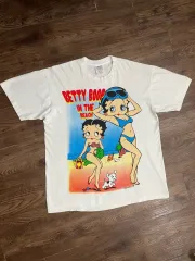 90s USA ヴィンテージ Betty Boop ベティ ブープ 半袖 Tシャツ