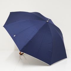 傘 フォックスアンブレラズ USED美品 ネイビー 英国製 レザー手元 晴雨兼用傘 FOX UMBRELLAS フォックス アンブレラズ USED品 細巻