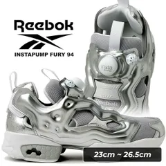 リーボック インスタポンプ フューリー 94 ホワイト シルバー グレー Reebok INSTAPUMP FURY 94 WHITE/SILVER/GREY 100275869