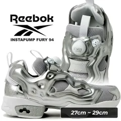 リーボック インスタポンプ フューリー 94 ホワイト シルバー グレー Reebok INSTAPUMP FURY 94 WHITE/SILVER/GREY 100275869
