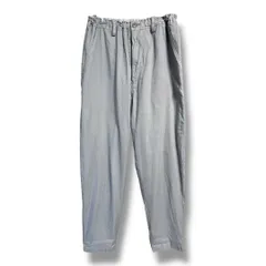 Y's ワイズ yohji Yamamoto YT-P09-029 コットンイージーパンツ 製品染め ガーメントダイ ウエストドローコード欠損 レディース サイズ1 グレー 日本製 ゴーゴー古着久喜倉庫店 18 No.K2019Yのサムネイル
