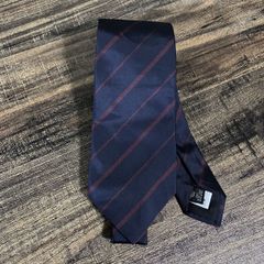 美品」Atto Vannucci（アット・ヴァンヌッチ）ネイビー小紋タイ - メルカリ
