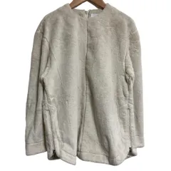 未使用 24AW Spick&Span スピックアンドスパン フェイクファープルオーバー トップス サイズF ホワイト レディース 古着 中古 USED