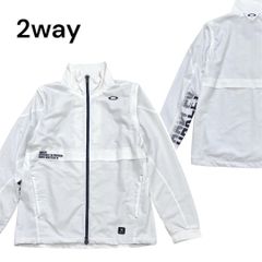 OAKLEY ジャケット ホワイト Lサイズ スカル - メルカリ