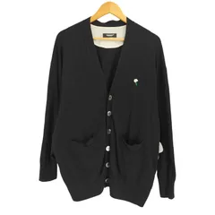 アンダーカバー UNDER COVER JUN TAKAHASHI 25SS Lost Cloud Co/Ca袖JQ&パッチニットカーディガン メンズ JPN：2 のサムネイル