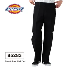 ★新品未使用★【Dickies】85283 Loose Fit Double Knee Work Pant Black ディッキーズ ダブルニー ワークパンツ ブラック