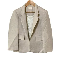 良品 Zadig & Voltaire ザディグエボルテール VERYS SPARK ショートジャケット 36 ベージュ レディース 古着 中古 USEDのサムネイル