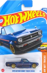 【中古】ミニカー [STH] 1/64 1975 DATSUN SUNNY TRUCK(スペクトラフレームブルー) 「Hot Wheels HW HOT TRUCKS」 [JBC38]