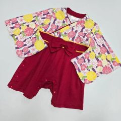 新品未使用 sense of wonder花火浴衣セット オフホワイト80-90 - メルカリ