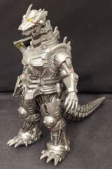 ゴジラ怪獣ソフビ　メカゴジラ　リペイント完成品 ゴジラ怪獣ソフビ 初代メカゴジラ リペイント完成品 - メルカリ