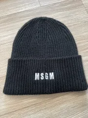 MSGM ブラック ロゴ ビーニーのサムネイル