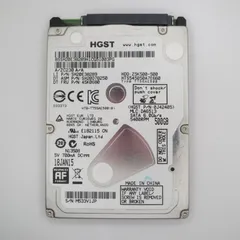 【中古動作品】HGST 2.5インチ 7mm HDD SATA(Serial ATA) 500GB HTS545050A7E660 使用時間 5841時間のサムネイル