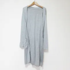美品 MACKINTOSH マッキントッシュ ベルテッド ロングカーディガン 38 グレー レディース 古着 中古 USEDのサムネイル