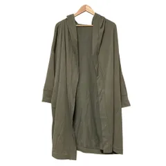 美品 PLAIN PEOPLE プレインピープル ヴィンテージガーゼハーフスリーブカーディガン サイズ9 グリーン レディース 古着 中古 USEDのサムネイル