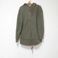 美品 Paul Smith ポールスミス ジップパーカー M カーキ レディース 古着 中古 USEDのサムネイル
