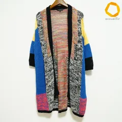 #anc エトロ ETRO カーディガン 40 マルチ イタリア製 ニット ロング レディース [992419]のサムネイル
