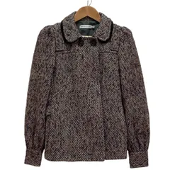 SEE BY CHLOE シーバイクロエ パフスリーブ ツイードジャケット コート I38 マルチカラー レディース 古着 中古 USEDのサムネイル