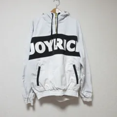 良品 JOY RICH ジョイリッチ プルオーバー アノラック パーカー S ホワイト ブラック レディース 古着 中古 USEDのサムネイル