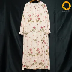 #anc イクコ IKUKO ワンピース 2 ピンク 花柄 ナイトウェア レディース [971331]