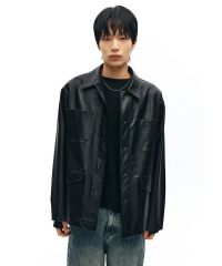 LiNoH LEATHER JACKET - メルカリ