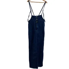 美品 Wrangler URBAN RESEARCH ラングラー アーバンリサーチ ロッソ 別注 デニム サロペット スカート WS8187 サイズM インディゴ レディース 古着 中古 USEDのサムネイル