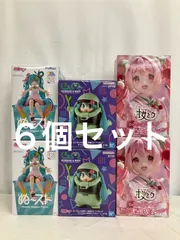 未開封 初音ミク 桜ミク フィギュア ぬーすと ザクぐるみ 和風喫茶 3種 6個セット LF5852 f107