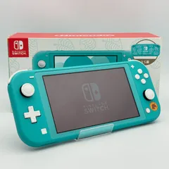 【中古・美品・ソフト無し】Nintendo Switch Lite あつまれ どうぶつの森セット 〜まめきち＆つぶきちアロハ柄〜 本体 ニンテンドー スイッチ ライト
