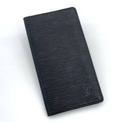 ルイヴィトン ポルトカルトクレディ エピ ノワール 長財布 ブラック 黒