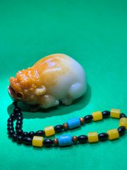 珍品 越南芽庄高油白奇楠 沉水级30mmブレスレット 119g｜商品番号6438 