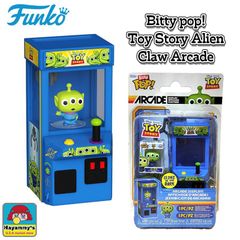 토이 스토리 피규어 외계인 FUNKO Bitty Pop 아케이드 TOY STORY 리틀 그린 맨 어둠 속에서 빛나는 캐릭터 잡화 미니 사이즈 장난감 팬코 디즈니 입상 인테리어 디스플레이 세련된 귀여운 카페