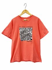 ヨリ yori フロッキードットカラーTee カットソー 半袖 F ネイビー