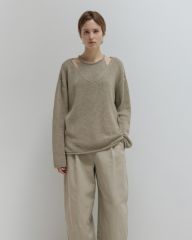ancellm GARDEN INSIDE-OUT LINEN KNIT 1 - メルカリ
