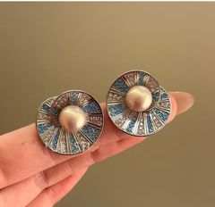 スワロフスキー ピアス ゴールド サークル パヴェ クリアクリスタル 