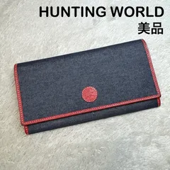 HUNTING WORLD ハンティングワールド 長財布 レザー ユニセックスのサムネイル