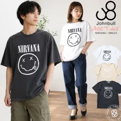 半袖Tシャツ ジョンブル Johnbull アーティストTシャツニルヴァーナ (NIRVANA SMILEY) ( jt261c44 ) スマイリー ロゴTシャツのサムネイル