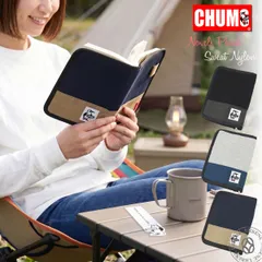 チャムス CHUMS ブックカバー ノベルズポーチスウェットナイロン ( CH60-3814 ) 文庫本カバー A6 手帳ケース 母子手帳ケースのサムネイル