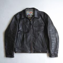 エアロレザー ハーフベルテッド 木村拓哉着 レザージャケット サイズ34