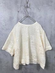 BEAUTY & YOUTH ビューティ&ユース 1628-199-0935 ジップアップ ニット 