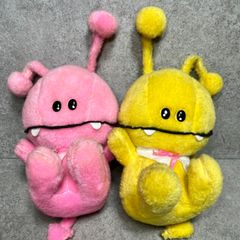 バイキンくん ぬいぐるみ 昭和レトロ 2体セット ヴィンテージ - メルカリ