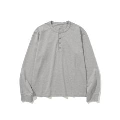 satur ワッフルヘンリーネックロングスリーブ - メルカリ