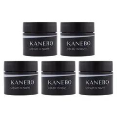 [5個セット] KANEBO カネボウ クリーム イン ナイトII 夜用クリーム 4g フェイスクリーム ミニサイズ 乾燥 保湿 うるおい 旅行 お試し[医薬部外品][ネコポス]のサムネイル
