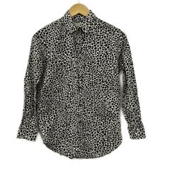 SAINT LAURENT PARIS レオパード柄 長袖シャツ - メルカリ