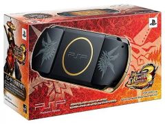 [중고] PSP 하드 몬스터 헌터 휴대용 3rd 헌터스 모델 (PSP3000 본체 동봉)