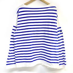期間限定価格 OUTIL ウティ バスクシャツ リネン ネイビー サイズ1