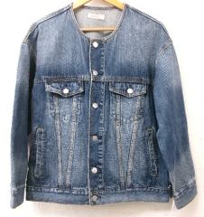 JOURNAL STANDARD reIume ノーカラー デニムジャケット - メルカリ