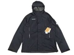 26SS【未使用タグ付】MAMMUT マムート マイクロレイヤー 3.0 ハード シェルフーデッド ジャケット 1010-28652 メンズ パーカー 黒のサムネイル